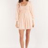 Women Girl and the Sun Dresses | Francine Mini Dress-Pink Spot