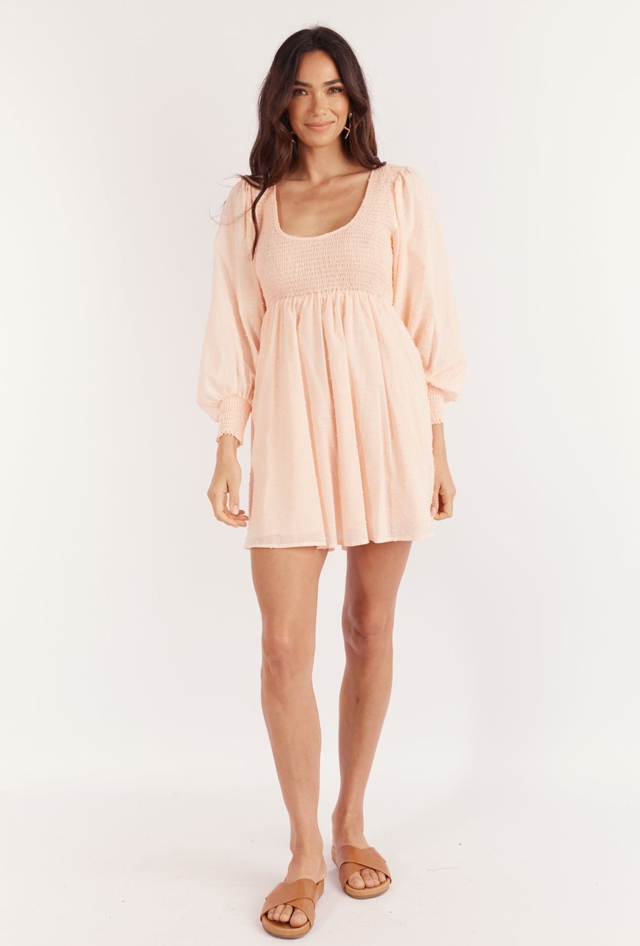 Women Girl and the Sun Dresses | Francine Mini Dress-Pink Spot