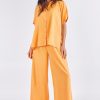 Women Girl and the Sun Tops | Pablo Top-Sunset Orange