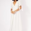 Women Girl and the Sun Dresses | Evelyn Maxi Dress-White Spot