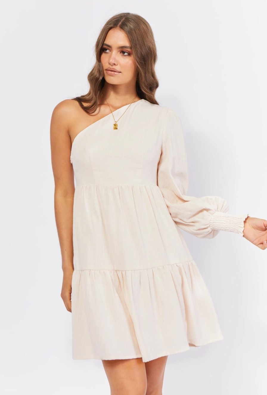 Women Girl and the Sun Dresses | Milani Mini Dress-Dusty Pink