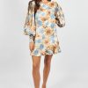 Women Girl and the Sun Dresses | Marcie Mini Dress-Poppy Floral Print