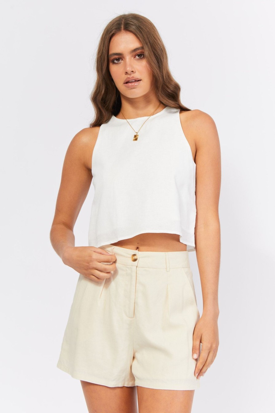 Women Girl and the Sun Bottoms | Averie Shorts-Beige