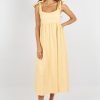 Women Girl and the Sun Dresses | Capella Midi Dress-Mango