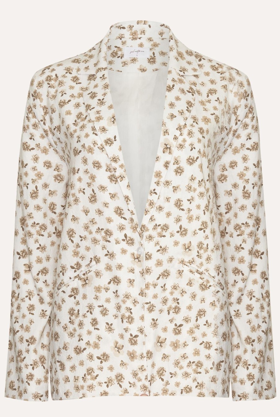 Women Girl and the Sun Tops | Frances Blazer-Brown Floral Print