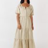 Women Girl and the Sun Dresses | Palm Maxi Dress-Sage