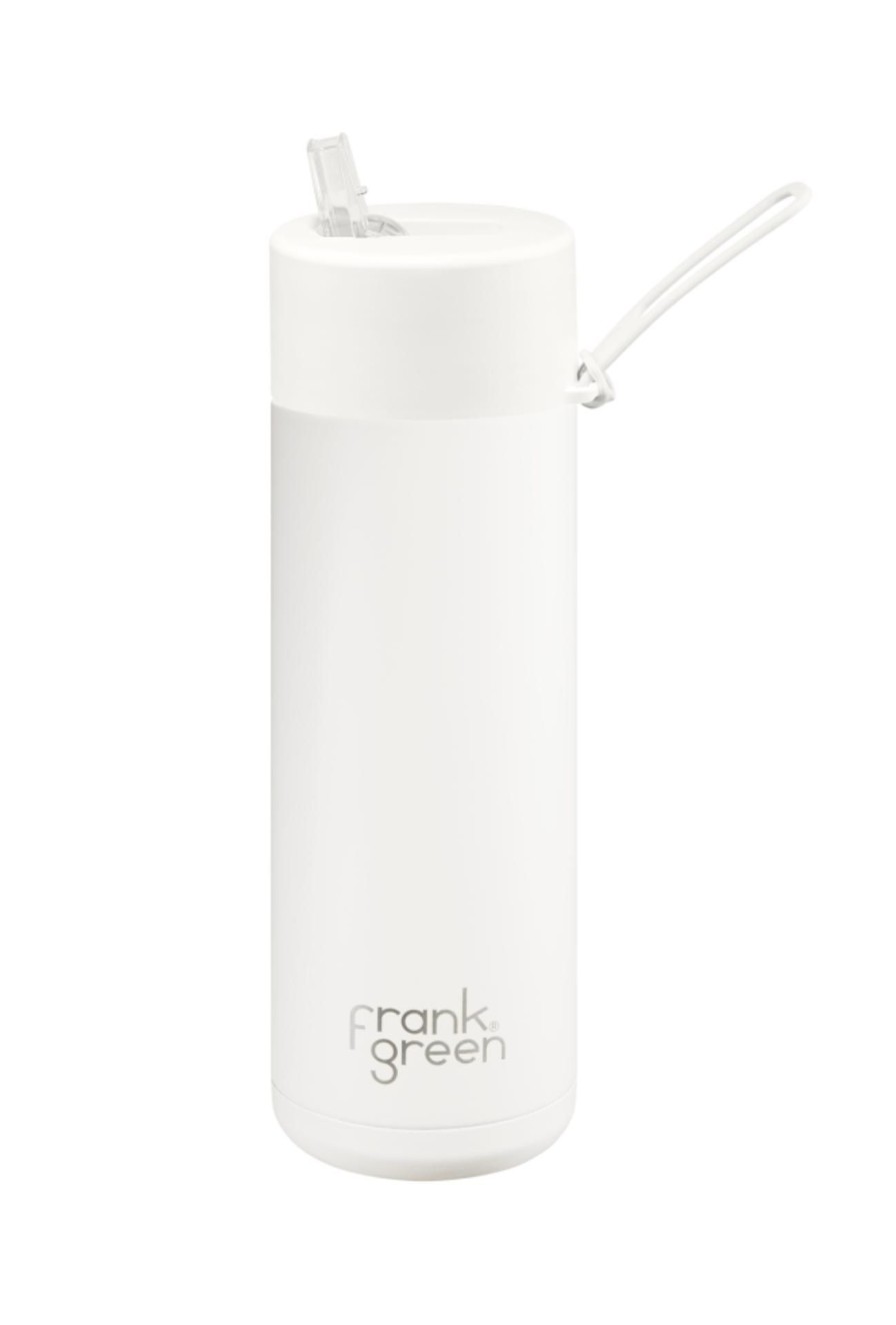 Women Girl and the Sun Cups | Frank Green Water Bottle-Cloud