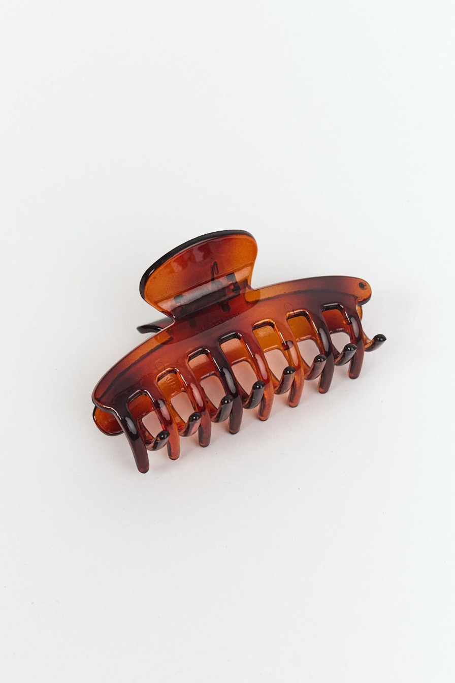 Women Girl and the Sun Other Accessories | Ava Hair Clip-Brown Resin