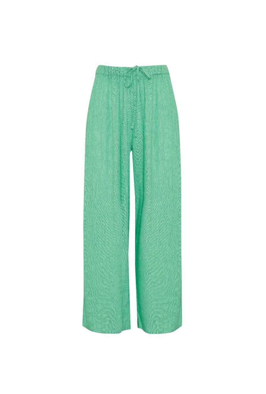 Women Girl and the Sun Bottoms | Romero Pants-Green