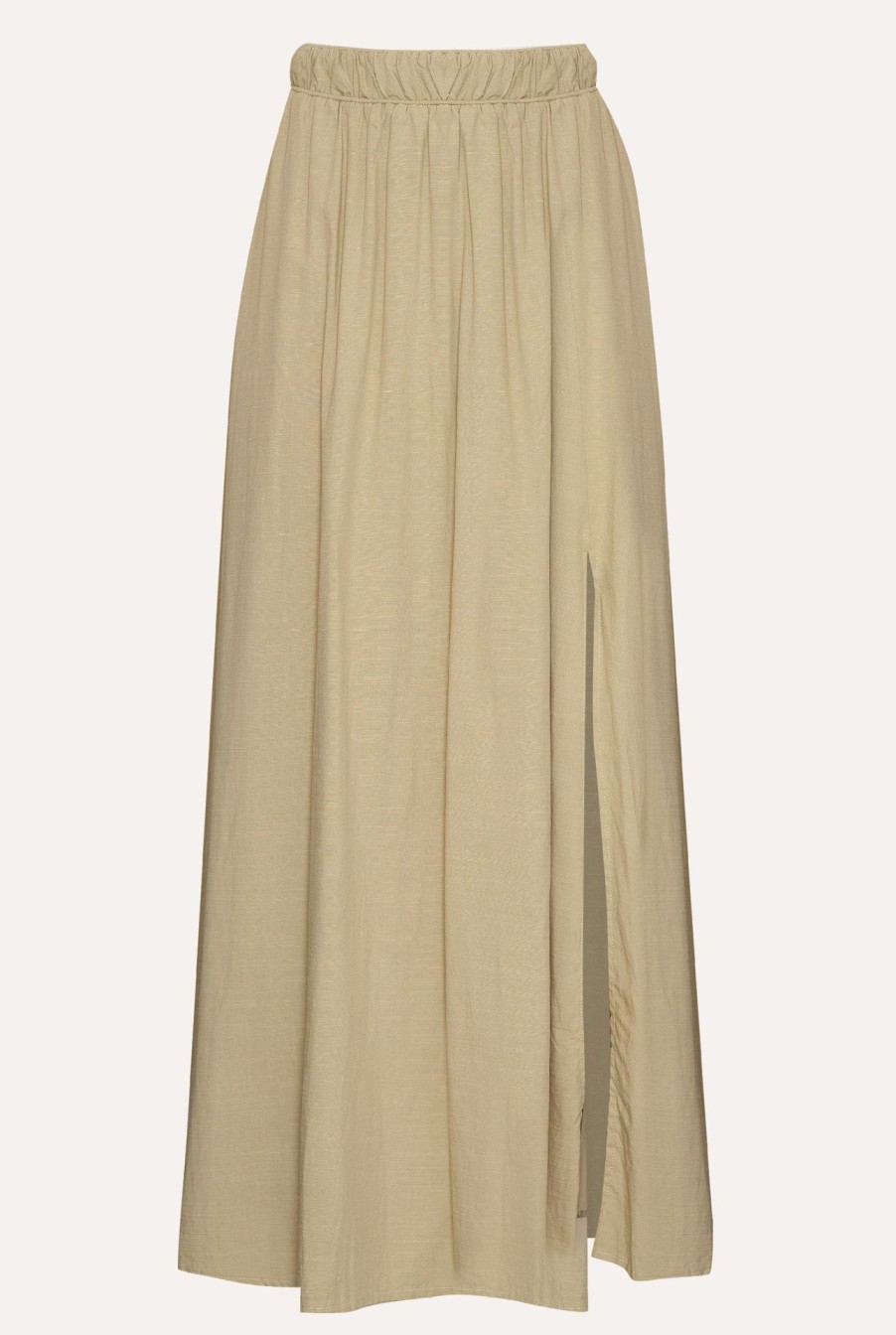 Women Girl and the Sun Bottoms | Zora Maxi Skirt-Olive