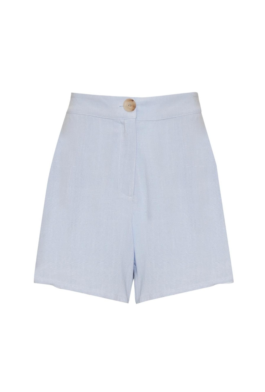 Women Girl and the Sun Bottoms | Gilly Shorts-Sky Blue