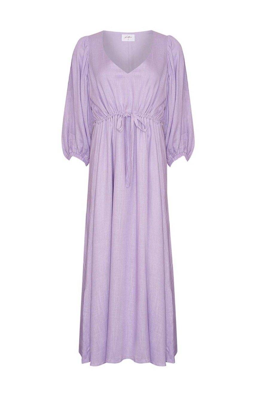 Women Girl and the Sun Dresses | Cameo Maxi Dress-Lilac