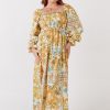 Women Girl and the Sun Dresses | Seashore Maxi Dress-Paradise Print