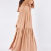 Women Girl and the Sun Dresses | Fallon Maxi Dress-Sand