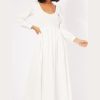 Women Girl and the Sun Dresses | Elodie Maxi Dress-White