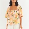 Women Girl and the Sun Tops | Manuela Top-Mallorca Floral