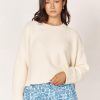 Women Girl and the Sun Tops | Demi Knit-Ivory