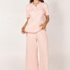 Women Girl and the Sun Tops | Rue Pants-Soft Pink