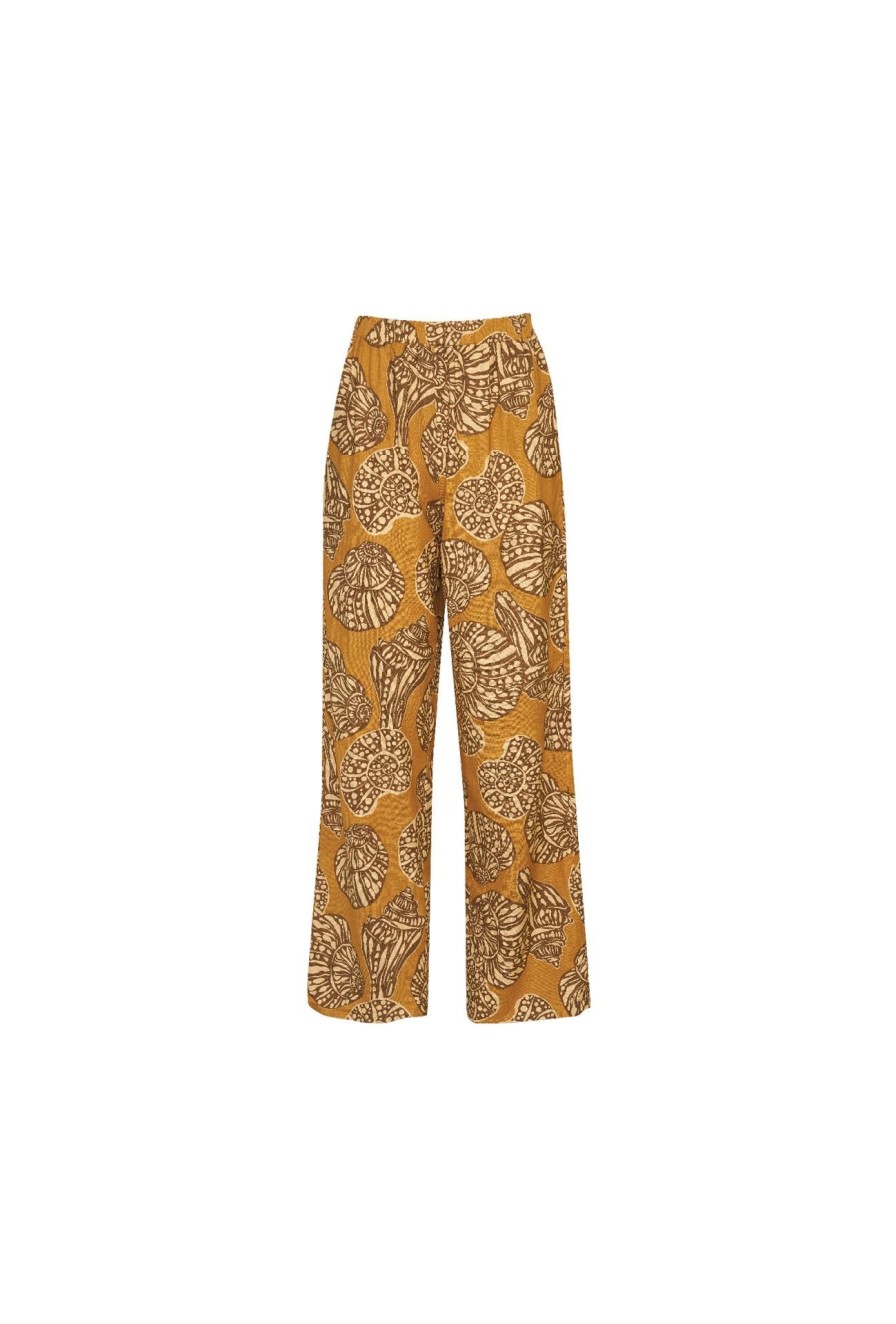 Women Girl and the Sun Bottoms | Monet Pants-Seachange Print