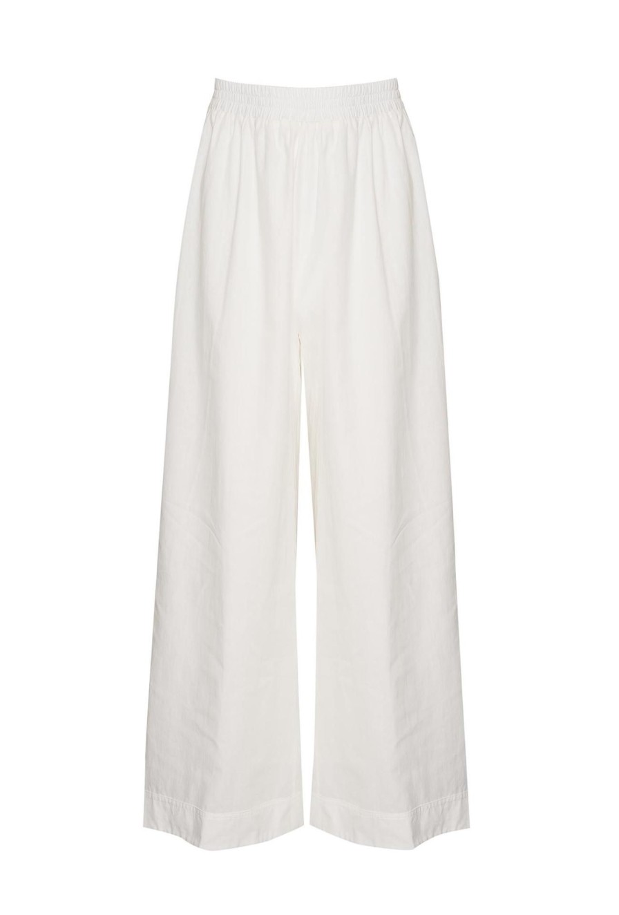 Women Girl and the Sun Bottoms | Calypso Pants-White