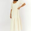 Women Girl and the Sun Dresses | Aubrey Maxi Dress-Butter Spot