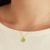 Women Girl and the Sun Jewellery | Cecilia Sun Necklace-Gold