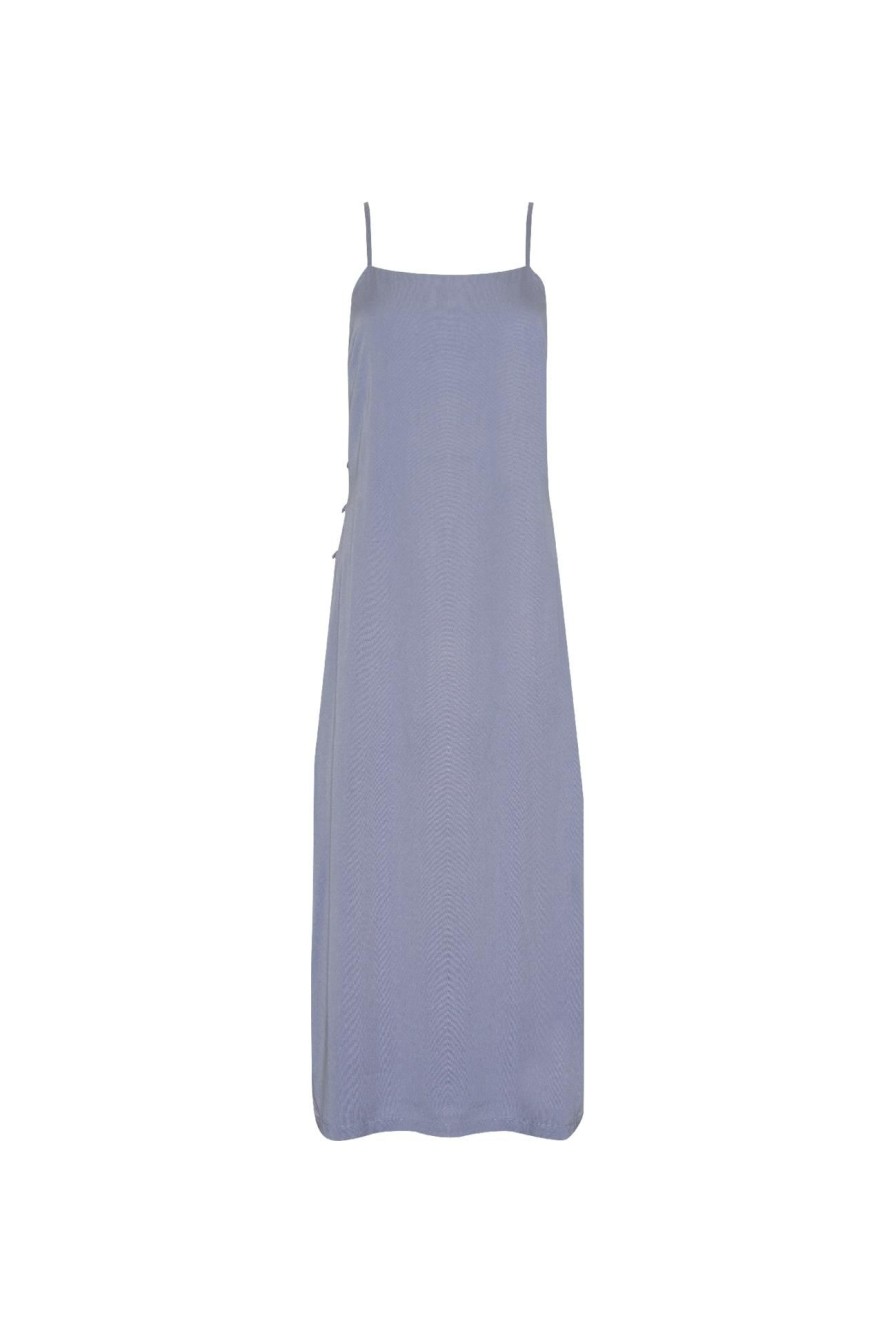 Women Girl and the Sun Dresses | Brielle Midi Dress-Blueberry