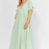 Women Girl and the Sun Dresses | Evelyn Midi Dress-Green