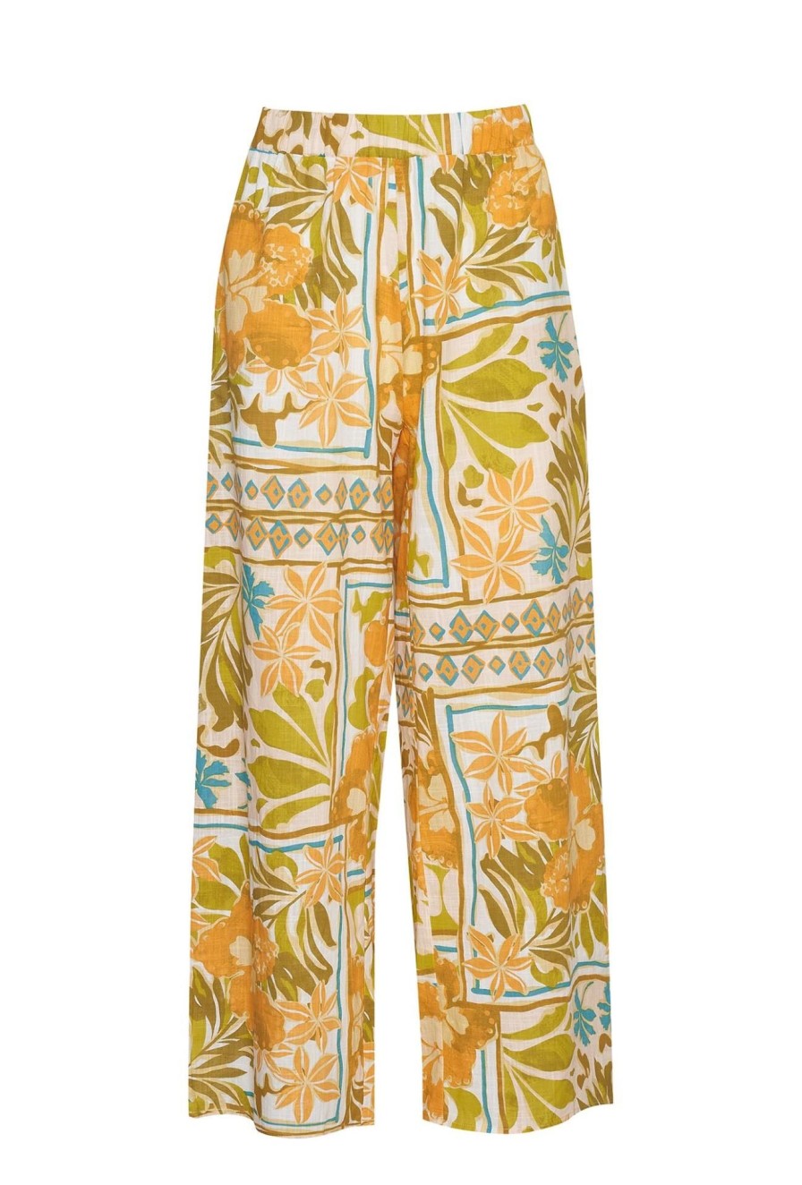 Women Girl and the Sun Bottoms | Natalie Pants-Paradise Print