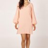 Women Girl and the Sun Dresses | Sara Mini Dress-Blush Pink