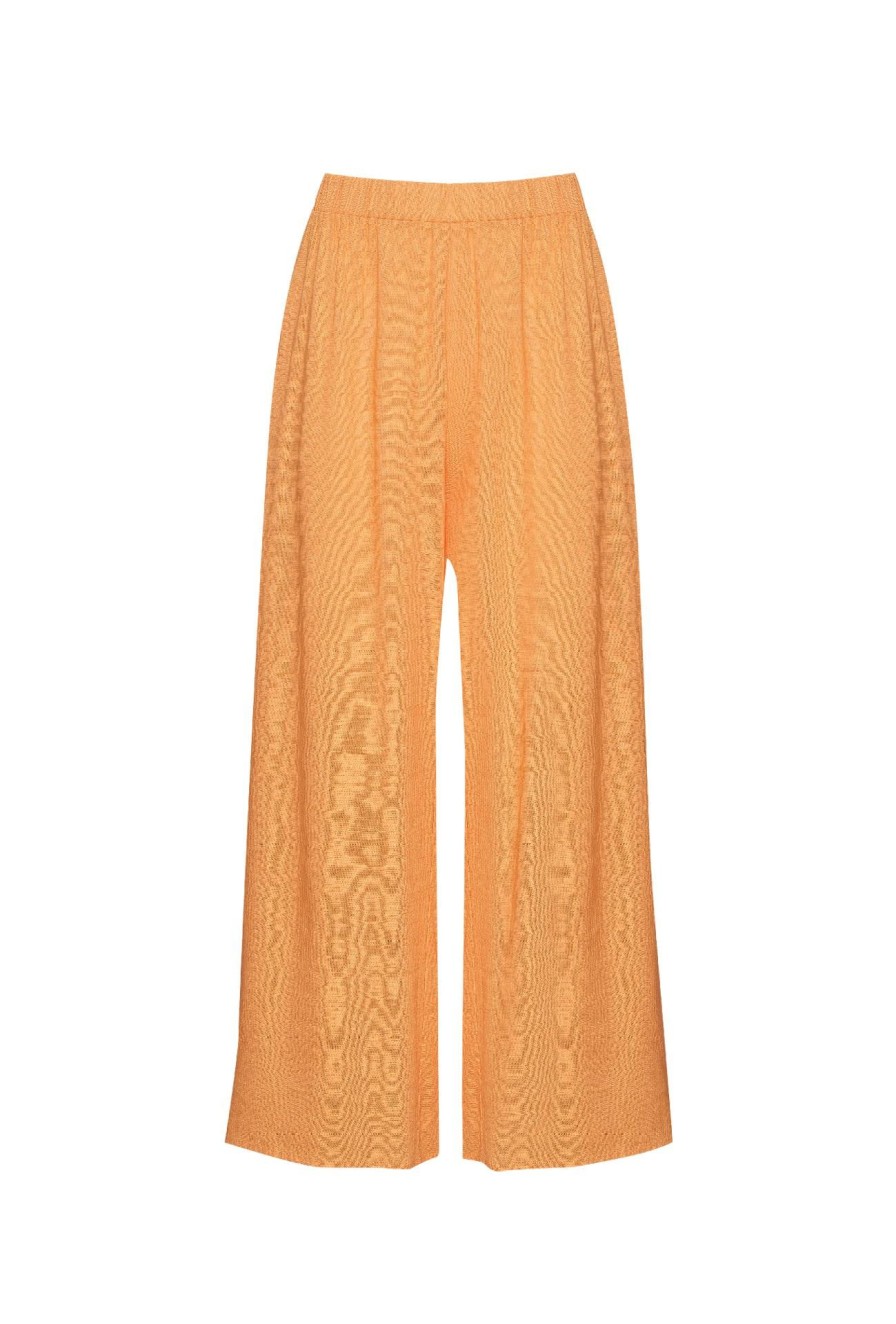 Women Girl and the Sun Bottoms | Natalie Pants-Sunset Orange