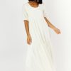 Women Girl and the Sun Dresses | Aubrey Maxi Dress-White