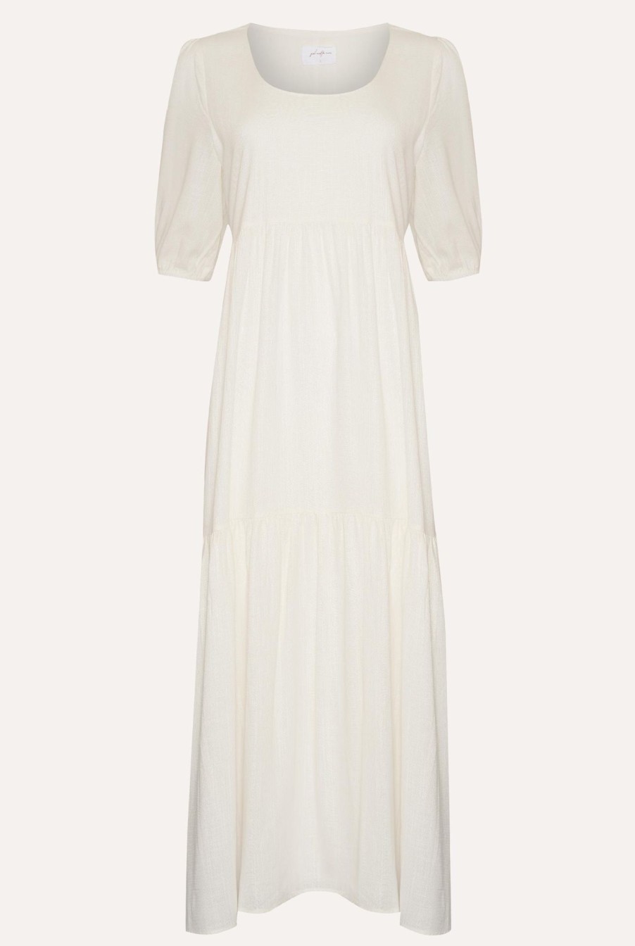 Women Girl and the Sun Dresses | Aubrey Maxi Dress-White