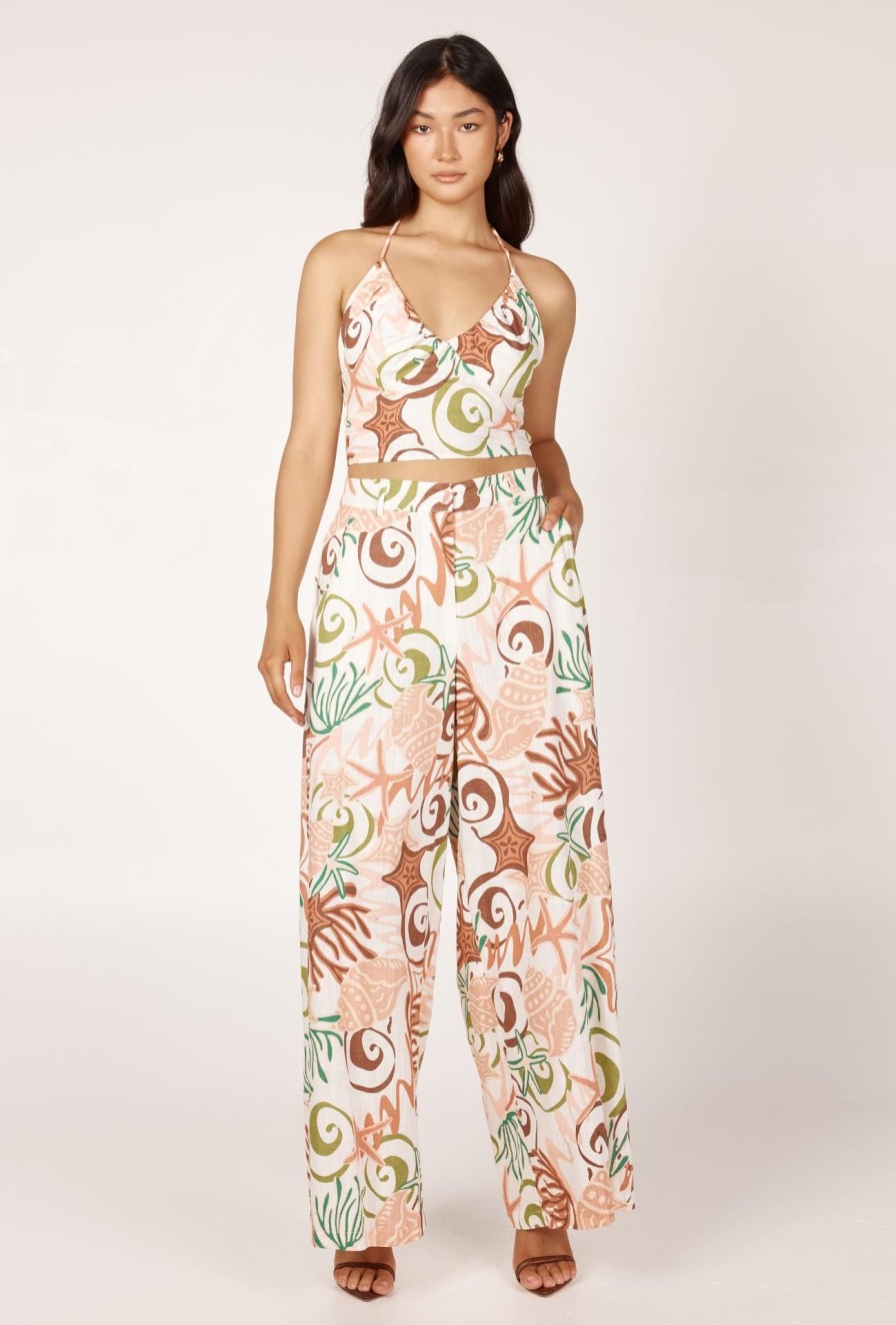 Women Girl and the Sun Bottoms | Piper Pants-Koralli Print