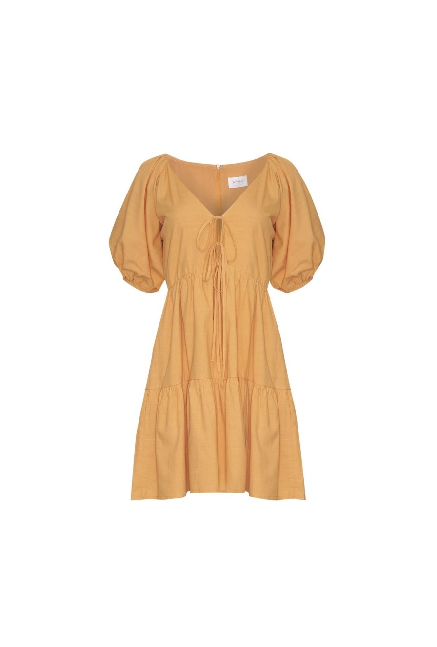 Women Girl and the Sun Dresses | Violeta Mini Dress-Mandarin